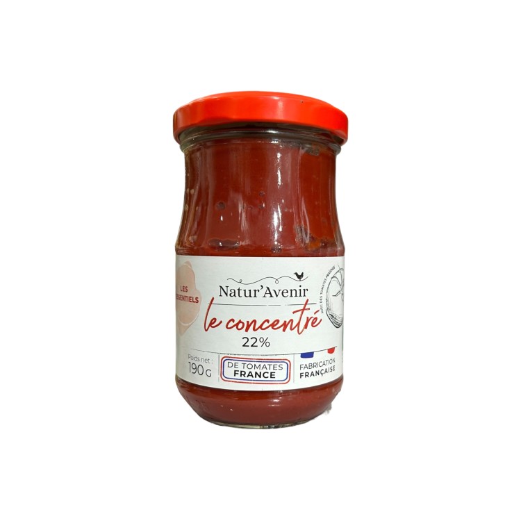 CONCENTRÉ DE TOMATES 22% FRANCE 190G