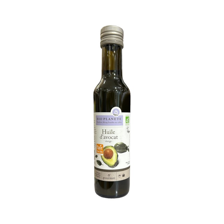 HUILE D'AVOCAT VIERGE  - BIOPLANETE - 250ML