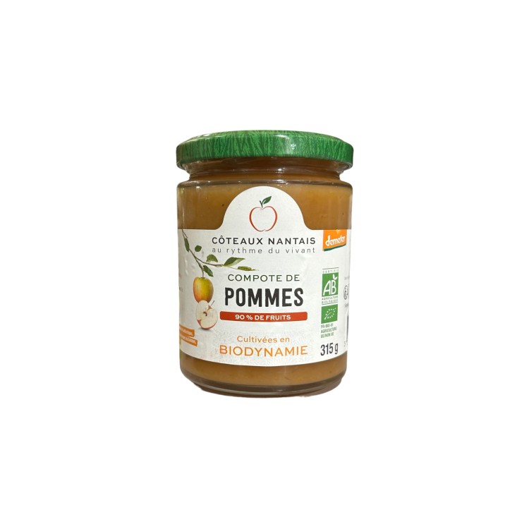 COMPOTE DE POMMES - COTEAUX NANTAIS - 315G