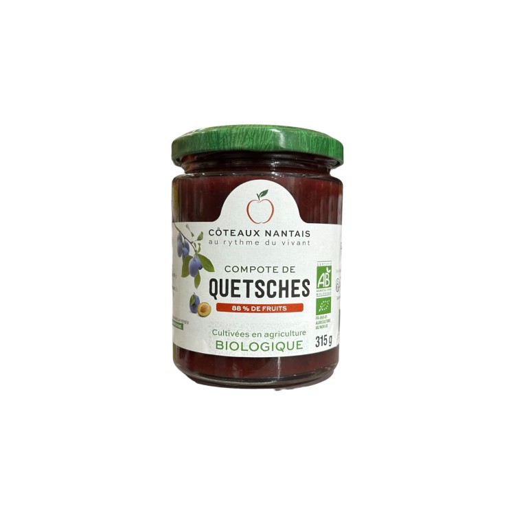 COMPOTE DE QUETSCHES - COTEAUX NANTAIS - 315G