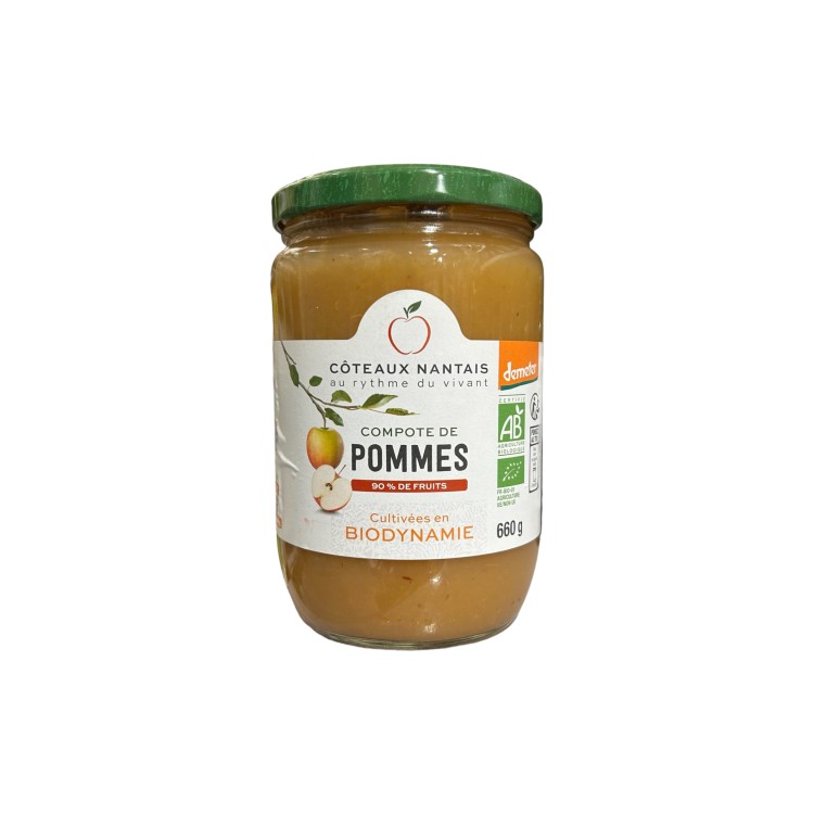 COMPOTE DE POMMES - COTEAUX NANTAIS- 660G