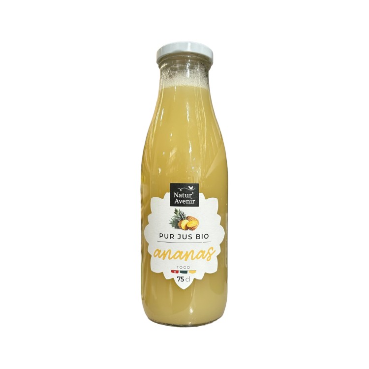 PUR JUS D'ANANAS FRANCE - NATUR'AVENIR - 75CL