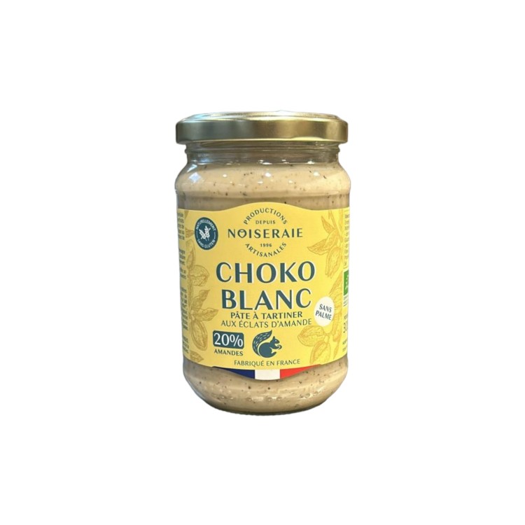 PATE A TARTINER CHOKO BLANC - NOISERAIE - 300G