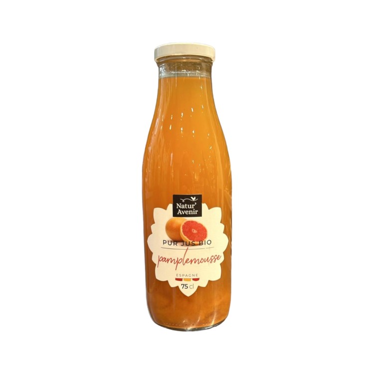 PUR JUS DE PAMPLEMOUSSE 75CL NATUR'AVENIR