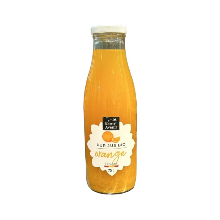 PUR JUS D'ORANGE ESPAGNE - NATUR'AVENIR - 75CL