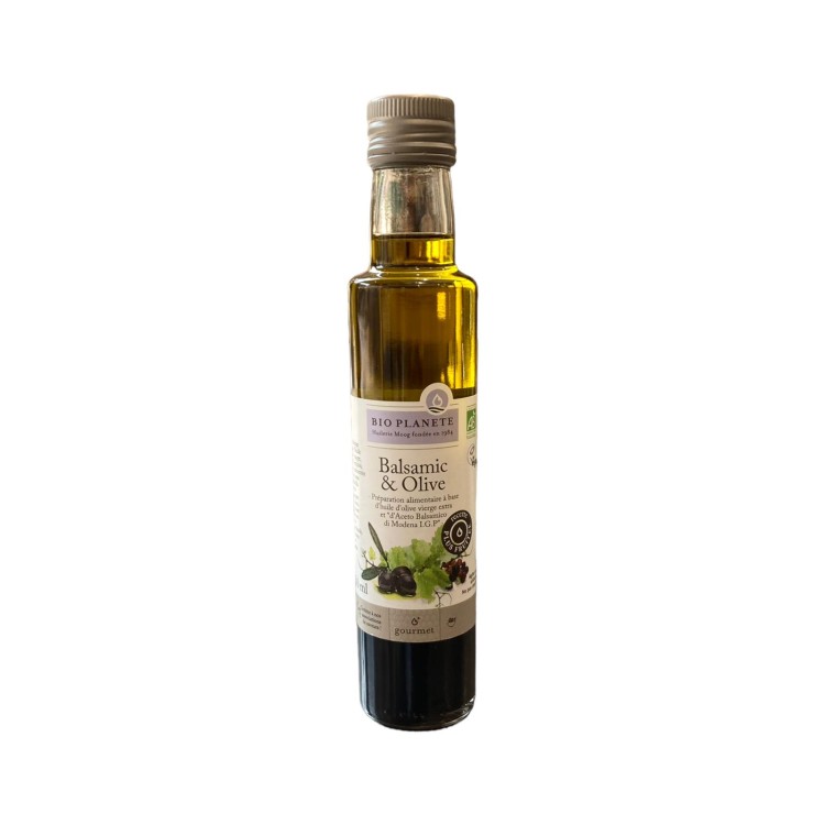 BALSAMIC ET HUILE OLIVE - BIO PLANETE - 250ML