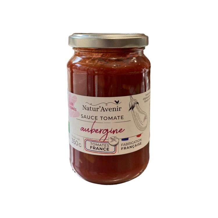 SAUCE TOMATE AUBERGINE - NATUR'AVENIR - 350G