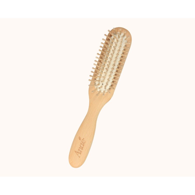 BROSSE FINE PICOTS BOIS HÊTRE CIRÉ