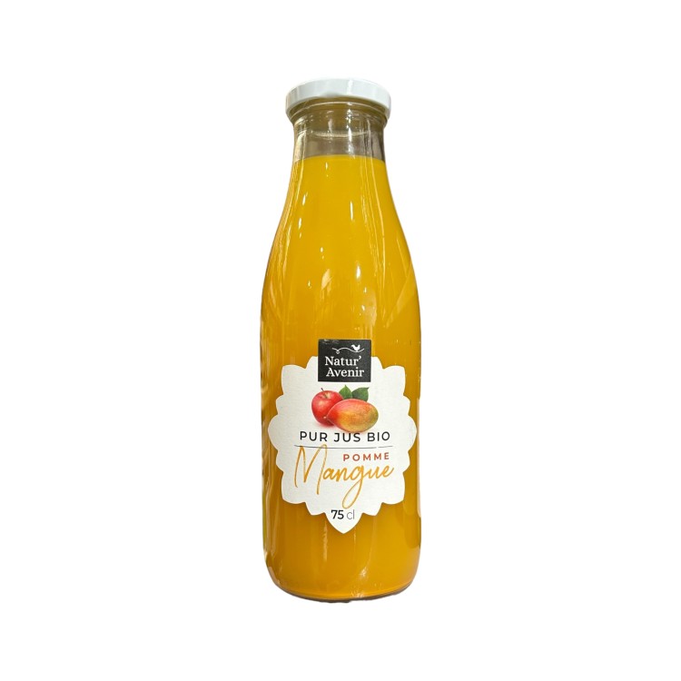 PUR JUS POMME MANGUE - NATUR'AVENIR - 75CL