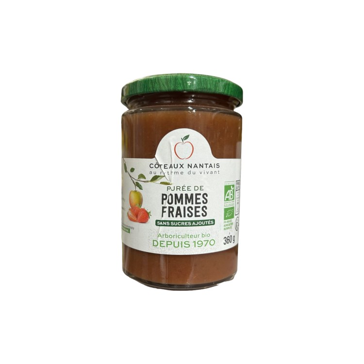 PURÉE POMMES FRAISES 360G