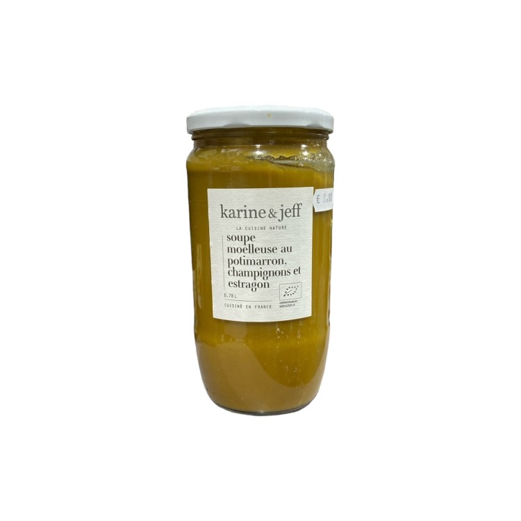 Soupe moelleuse potimarron champignon - 0.78l