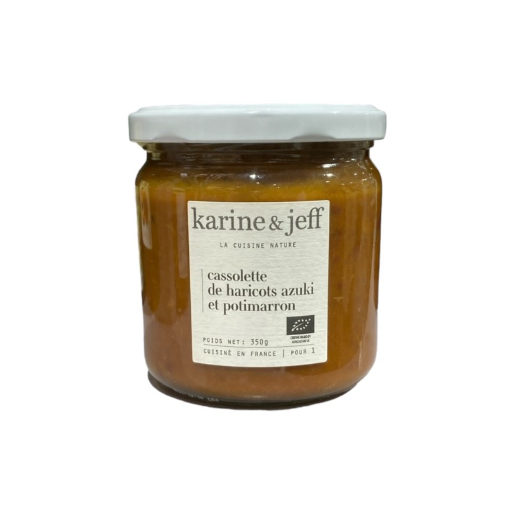 CASSOLETTE DE HARICOT AZUKI 350G KARINE ET JEFF