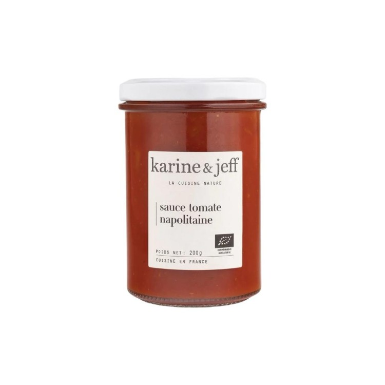 SAUCE TOMATE NAPOLITAINE 200G KARINE ET JEFF