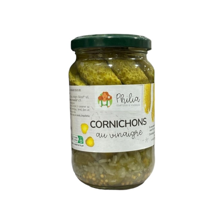 CORNICHONS AU VINAIGRE - PHLIA -  350G