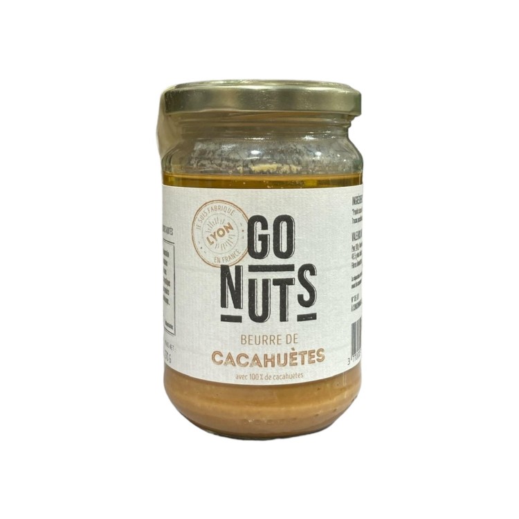 BEURRE DE CACAHUETES  - GO NUTS - 270G