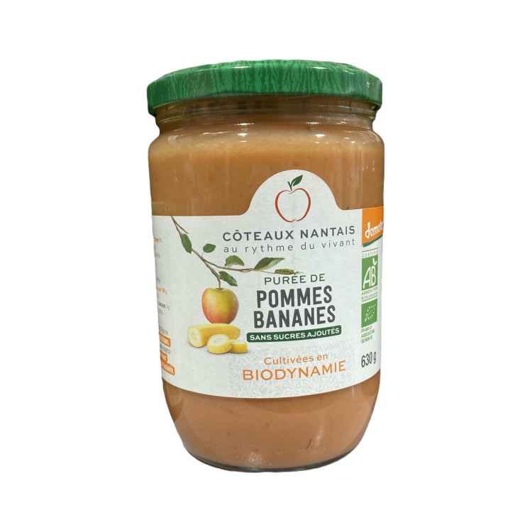 PURÉE POMMES BANANES 630G