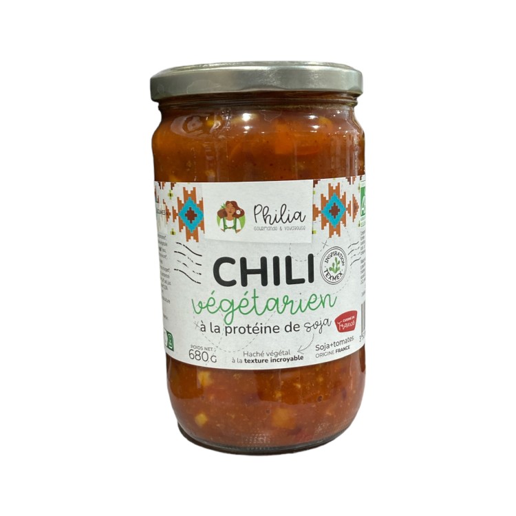 CHILI VEGETARIEN  - PHILIA - 680G