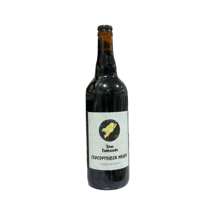 CERCOPITHECA NEGRA AMERICAN STOUT - THE BABOON - 75CL