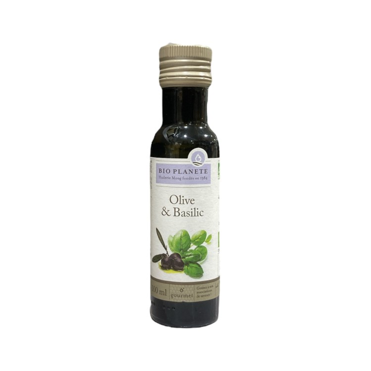 HUILE OLIVE BASILIC