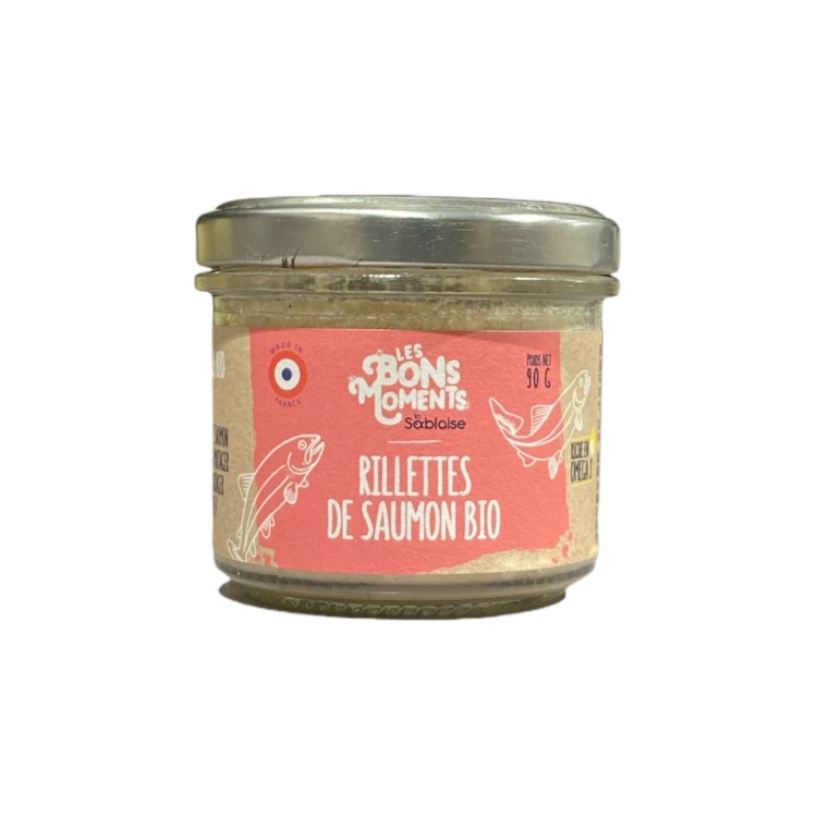 RILLETTES DE SAUMON  -  LA SABLAISE - 90G