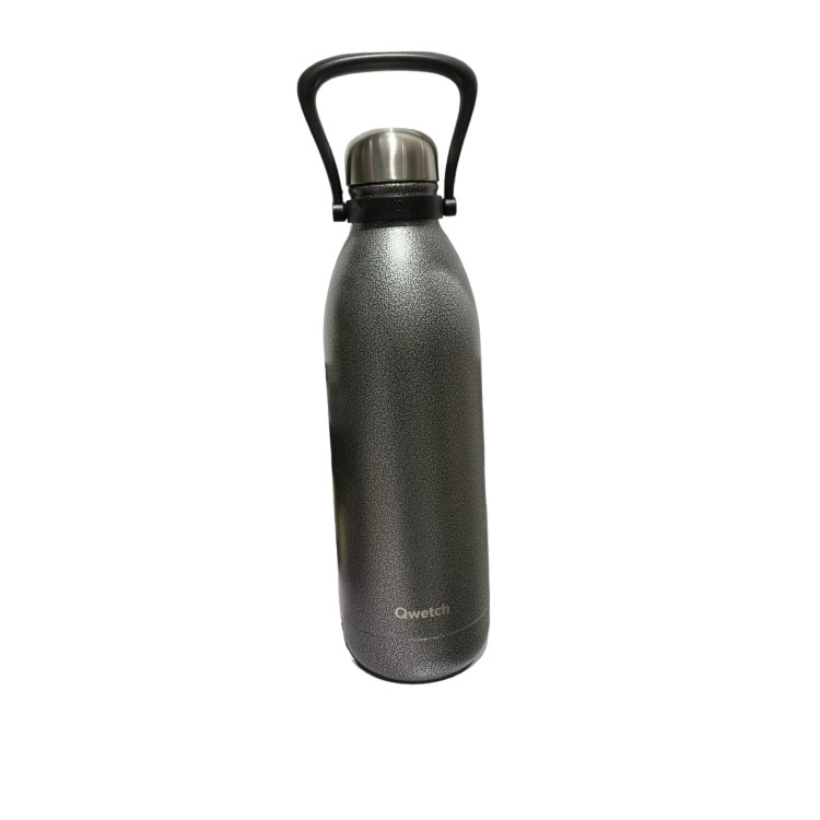 BOUTEILLE ISOTHERME TITAN ROC GRIS- QWETCH - 1.5L