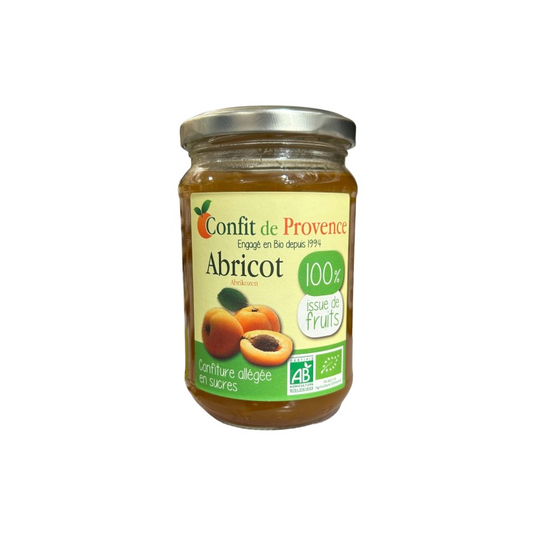 100% FRUITS ABRICOTS 290G CONFIT DE PROVENCE