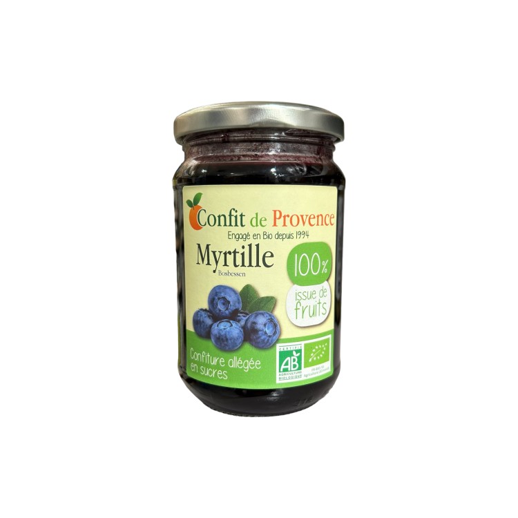 100% FRUITS MYRTILLE 290G CONFIT DE PROVENCE