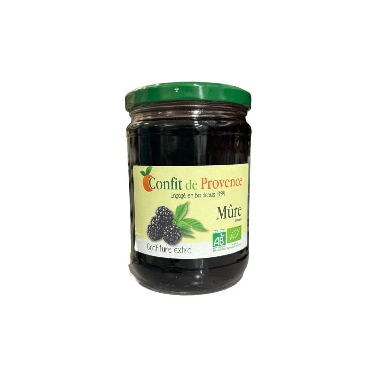 CONFITURE MURE 650G CONFIT DE PROVENCE