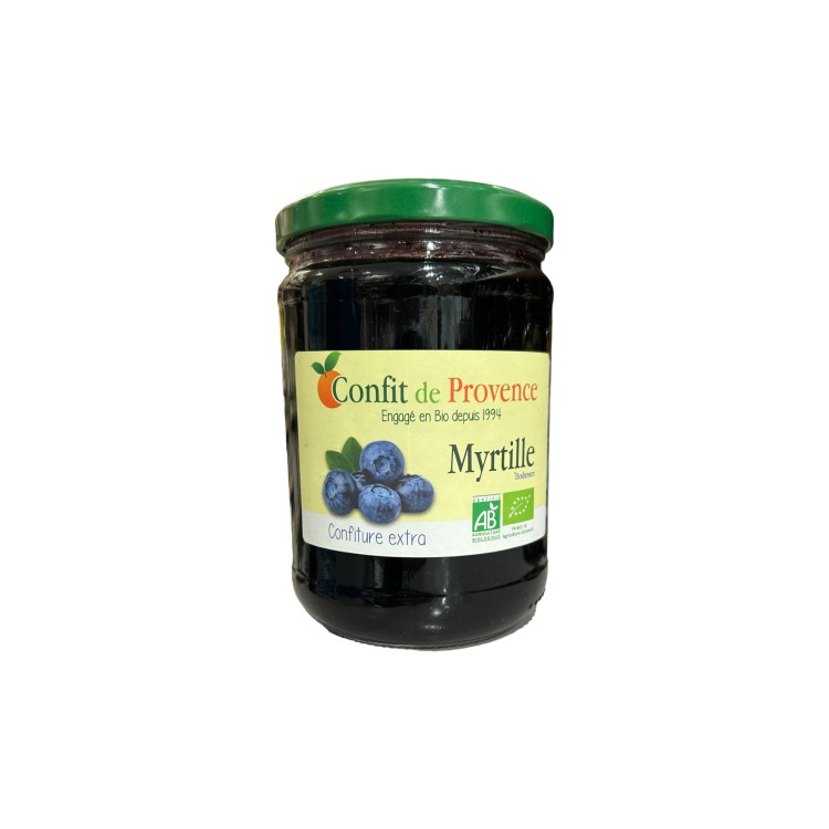 CONFITURE MYRTILLE 650G CONFIT DE PROVENCE