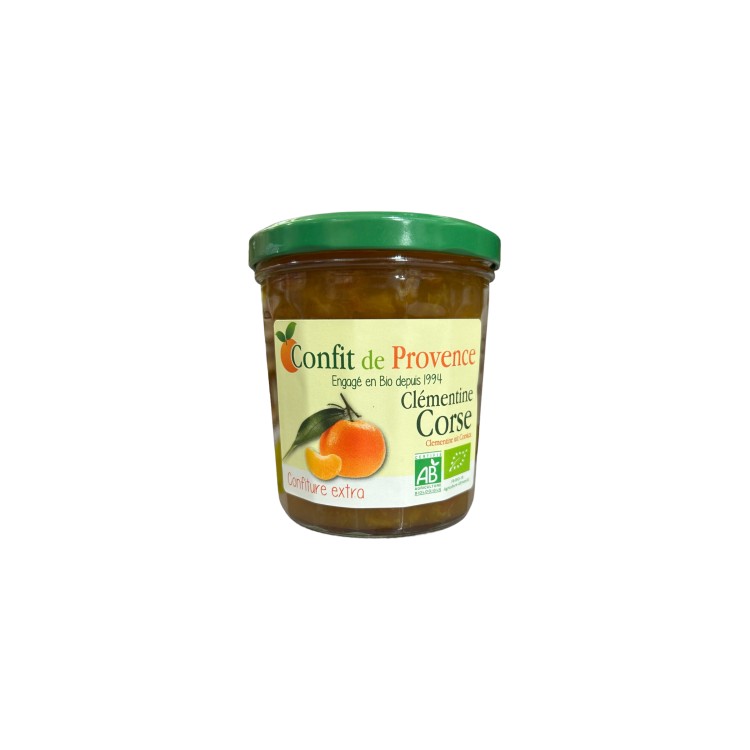 CONFITURE CLEMENTINE DE CORSE 370G CONFIT DE PROVENCE