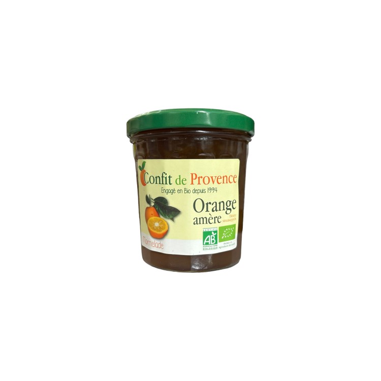 CONFITURE ORANGE AMERE 370G CONFIT DE PROVENCE