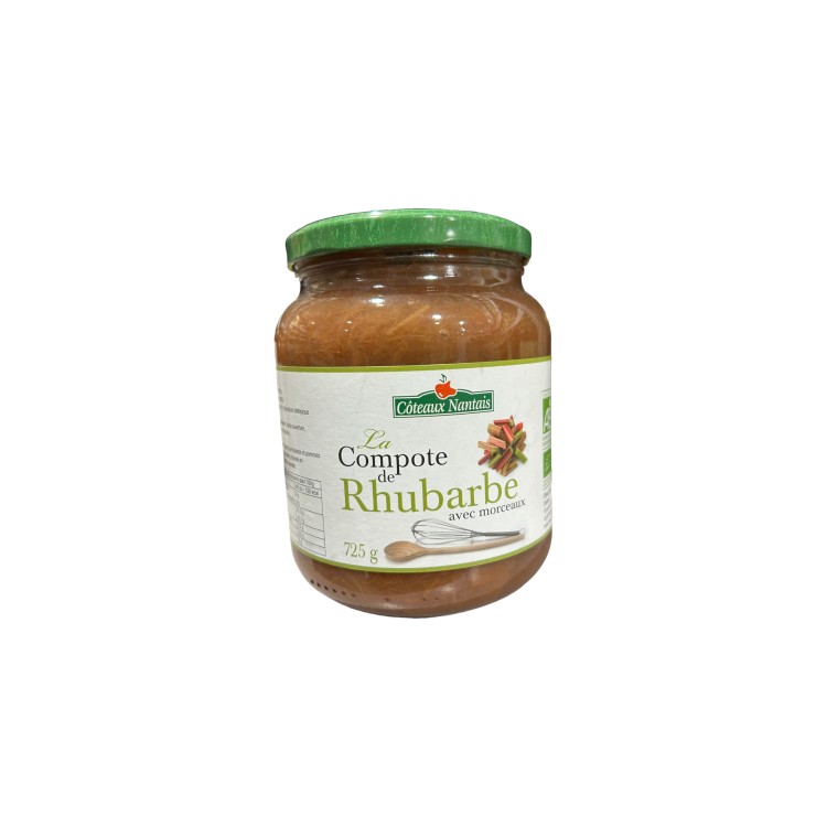 COMPOTE RHUBARBE 725G