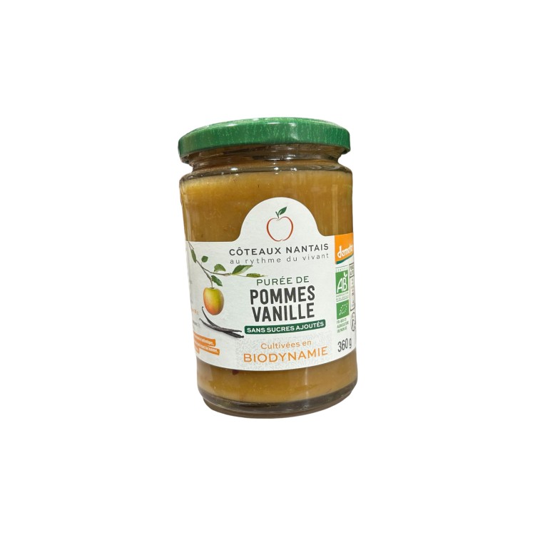 PURÉE POMMES VANILLE 360G