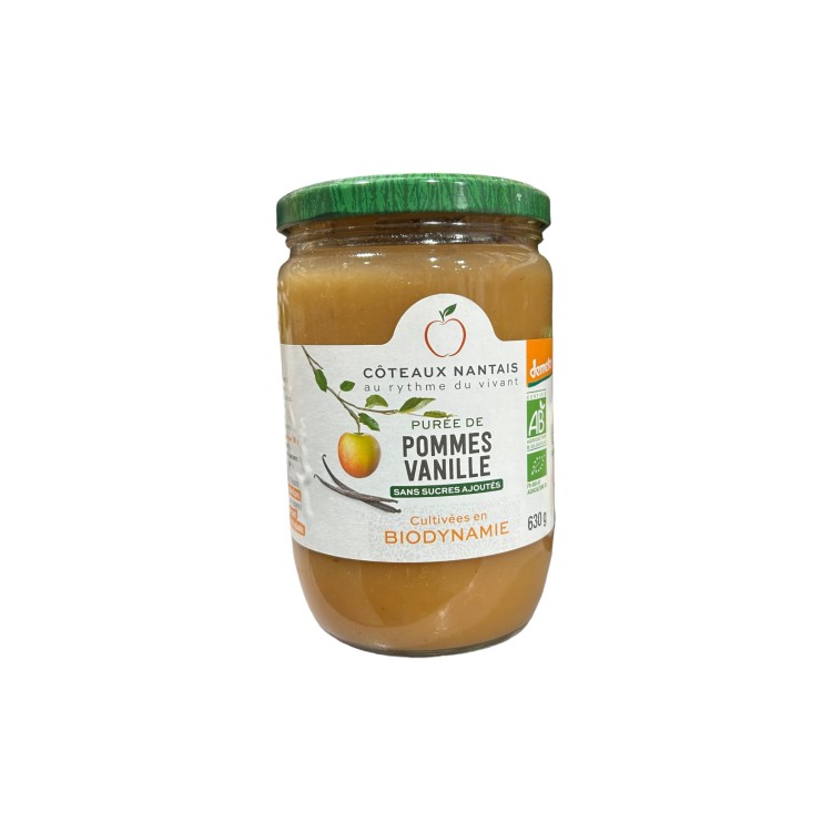 PURÉE POMMES VANILLE 630G