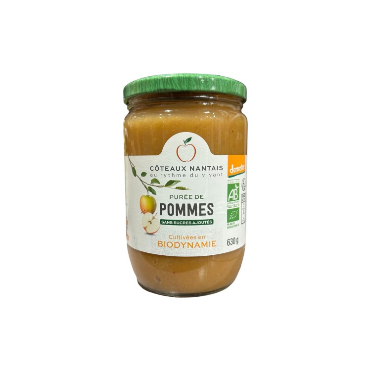 PURÉE POMMES - COTEAUX NANTAIS - 630G