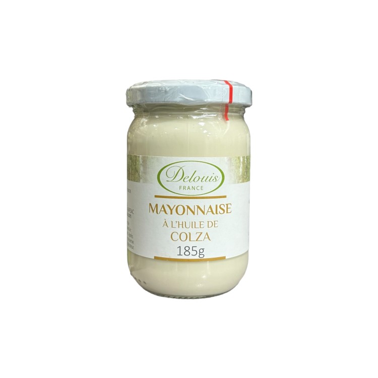 MAYONNAISE A L'HUILE DE COLZA - DELOUIS - 185G