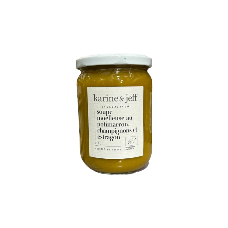 Soupe moelleuse potimarron champignon - 0.5l