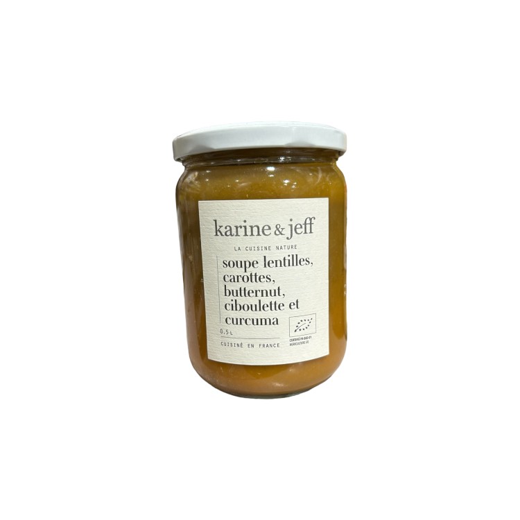 Soupe lentilles carottes - 0.5l