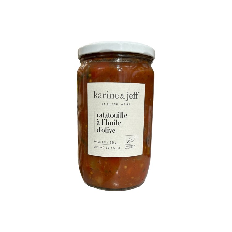 RATATOUILLE A L'HUILE D'OLIVE 660G KARINE ET JEFF