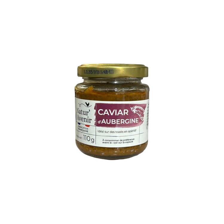 CAVIAR D'AUBERGINE  - NATUR'AVENIR - 110G