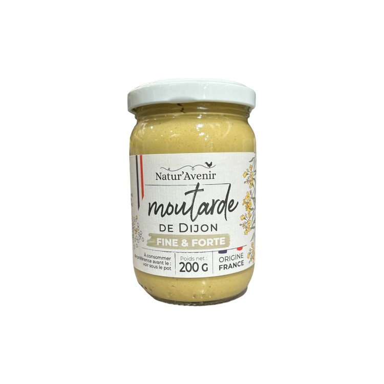 MOUTARDE DE DIJON FORTE 200G