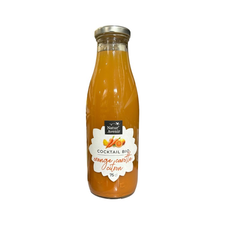 COCKTAIL ORANGE CAROTTE POMME - NATUR'AVENIR - 75CL