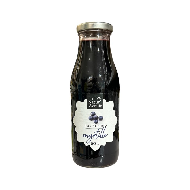 PUR JUS DE MYRTILLE FRANCE 50CL NATUR'AVENIR