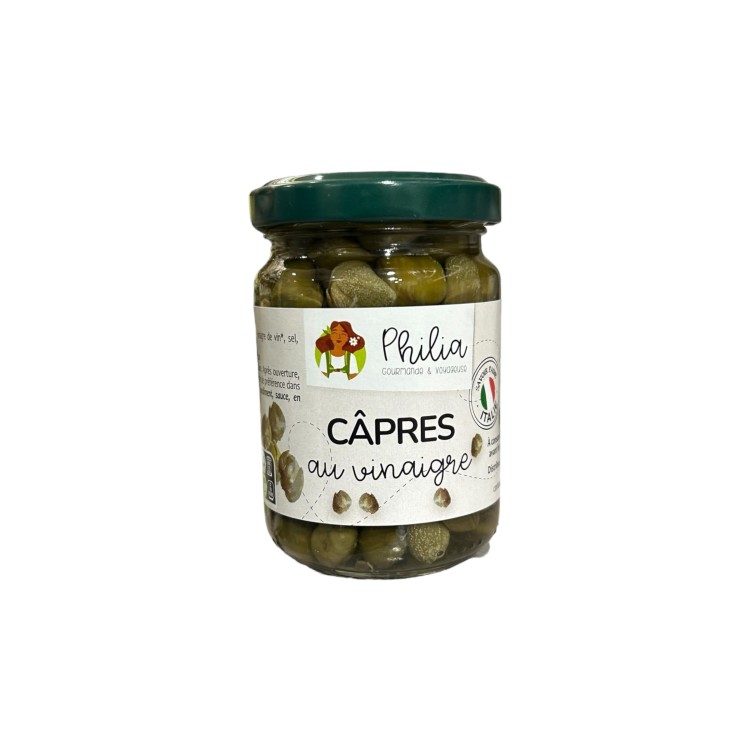 CAPRES AU VINAIGRE (140G) PHILIA