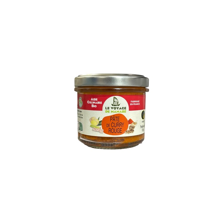 PATE DE CURRY ROUGE - LE VOYAGE DE MAMABÉ - 105G