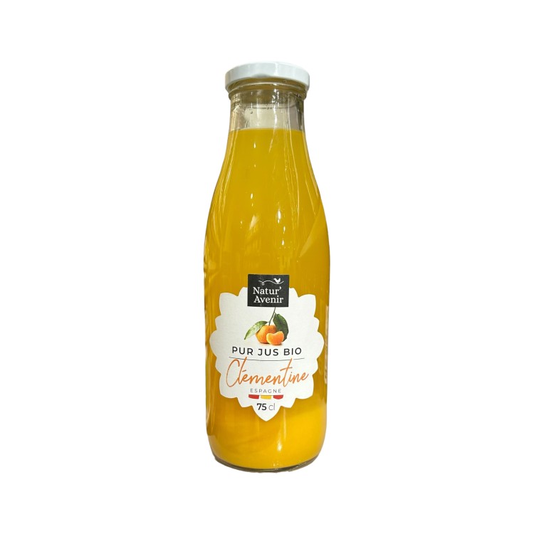 PUR JUS DE CLEMENTINES NATURE AVENIR