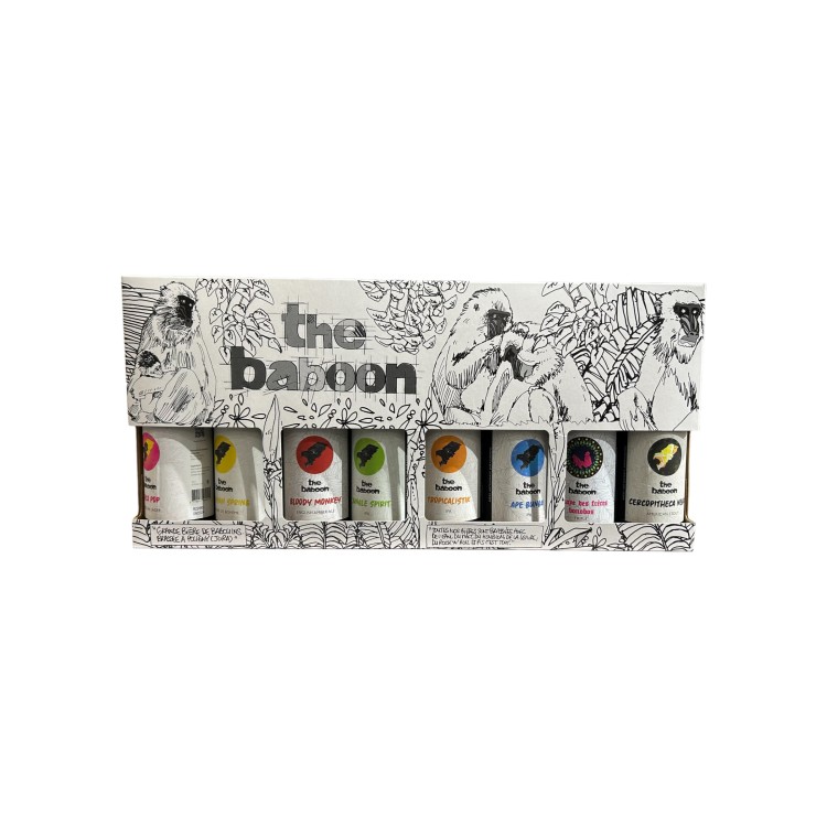 COFFRET 8 BIERES 1/2 METRE (8X33CL) - THE BABOON