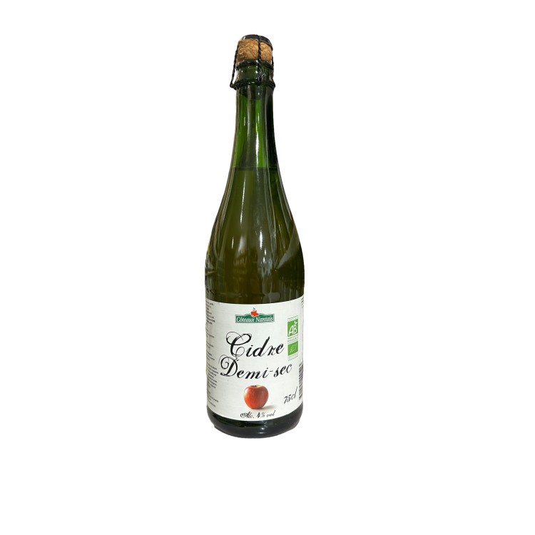 CIDRE DEMI-SEC (75CL) COTEAUX NANTAIS