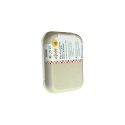 BOITE 6 OEUFS BEIGE  BIOPLASTIQUE