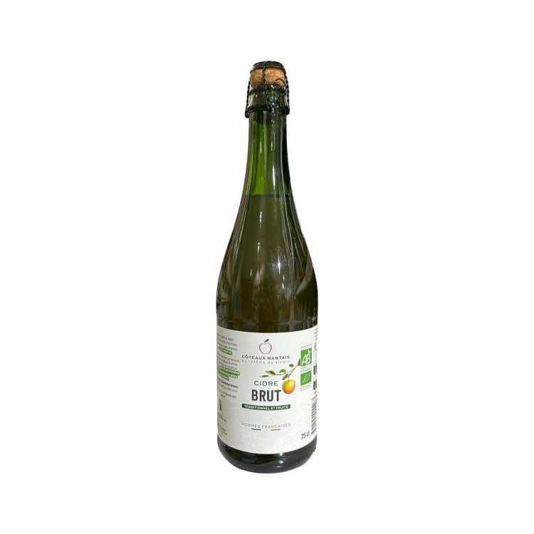 CIDRE BRUT (75CL) COTEAUX NANTAIS